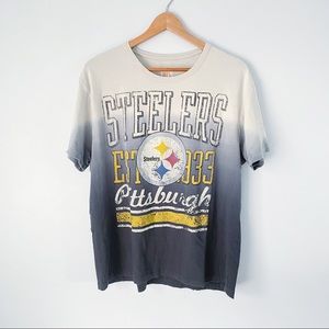 NFL | Pittsburgh Steelers Ombré Tie Dye Graphic Tee